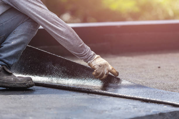 Professional Emergency Waterproofing technician working in Munster, IN